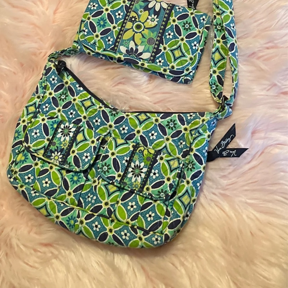 Vera Bradley purse and wallet set
